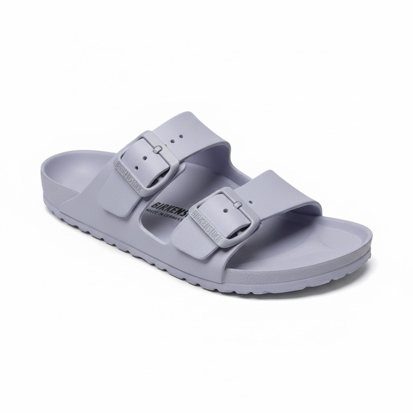 Birkenstock Shoes - Birkenstock Arizona EVA Sandals Purple Fog Lavender Slides Women’s Size 6/7